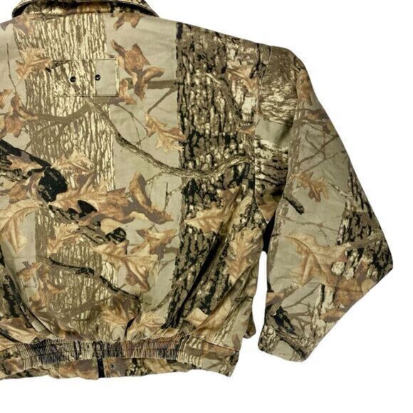 Northwest Territory Parka Jacket Mens Sz L Brown Camo Vintage Hunting Insulated - Picture 9 of 16